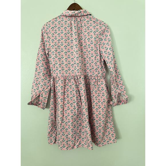 J. Crew Printed Collard Mini Shirtdress - Picture 2 of 4